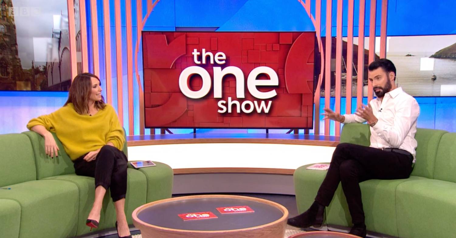 Rylan Clark on The One Show