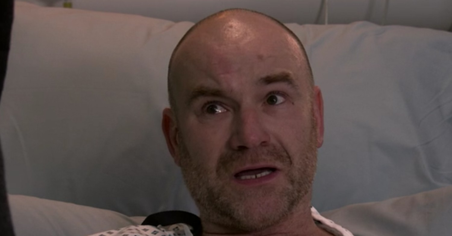 Tim kept his upcoming triple heart bypass from Sally (Credit: ITV)
