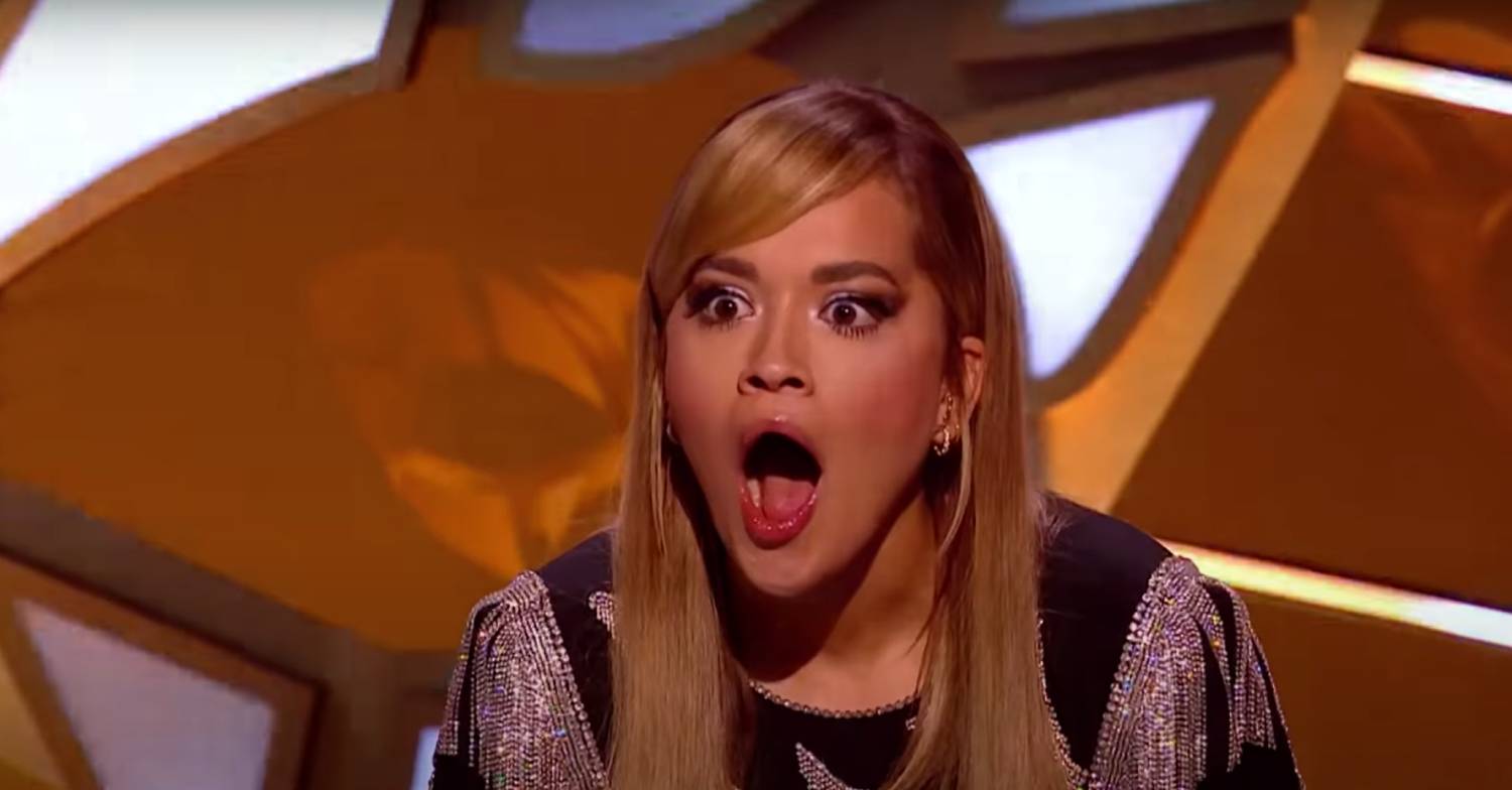 Rita Ora was certainly surprised