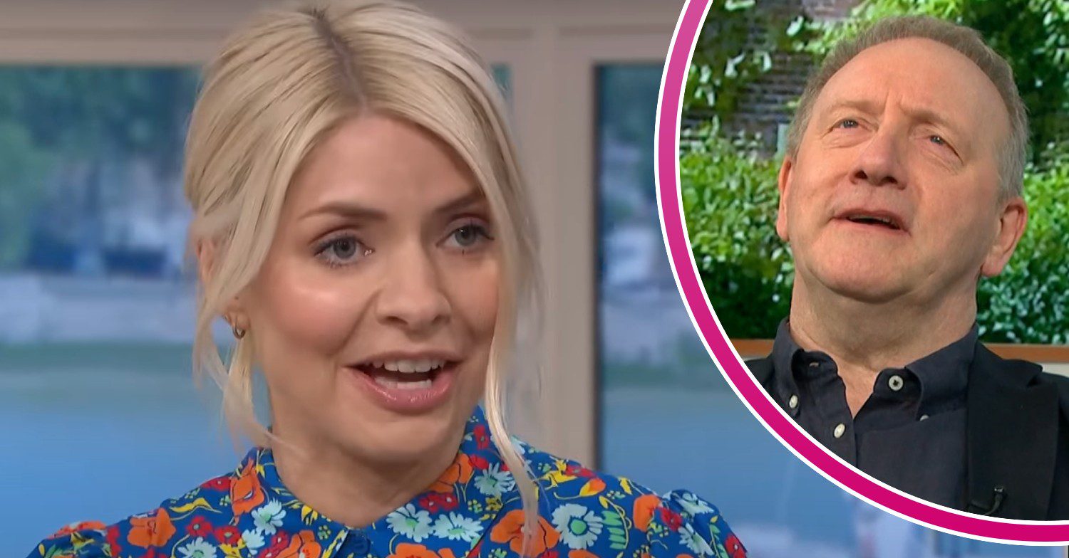 Holly Willoughby and Neil Dudgeon