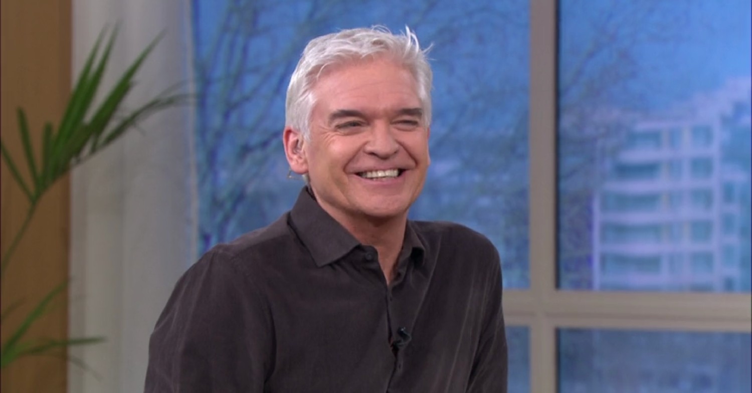 Phillip Schofield smiling