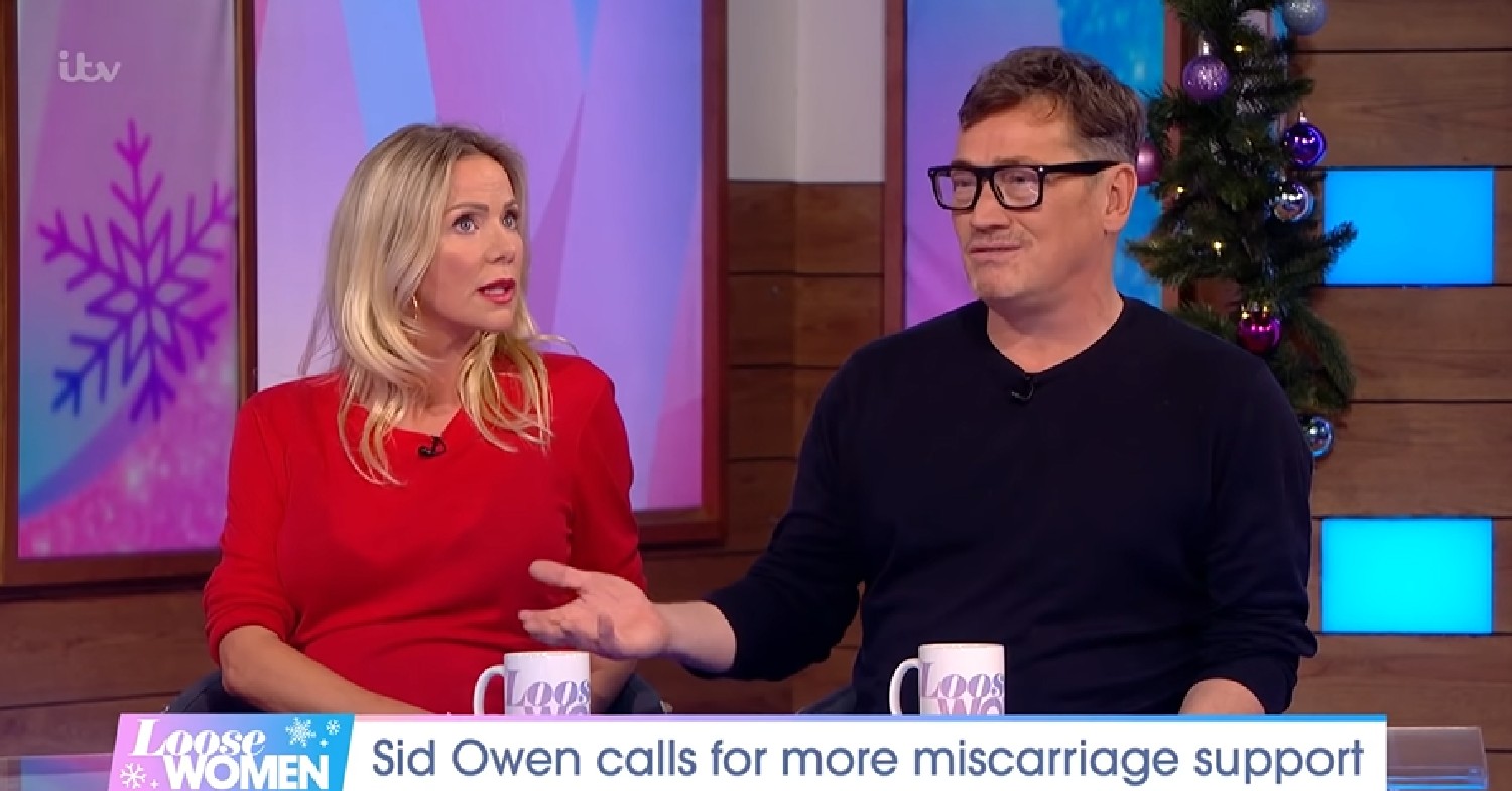 EastEnders star Sid Owen and partner Victoria