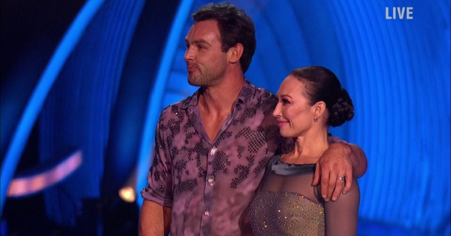 ben foden and robin johnstone on itv dancing on ice