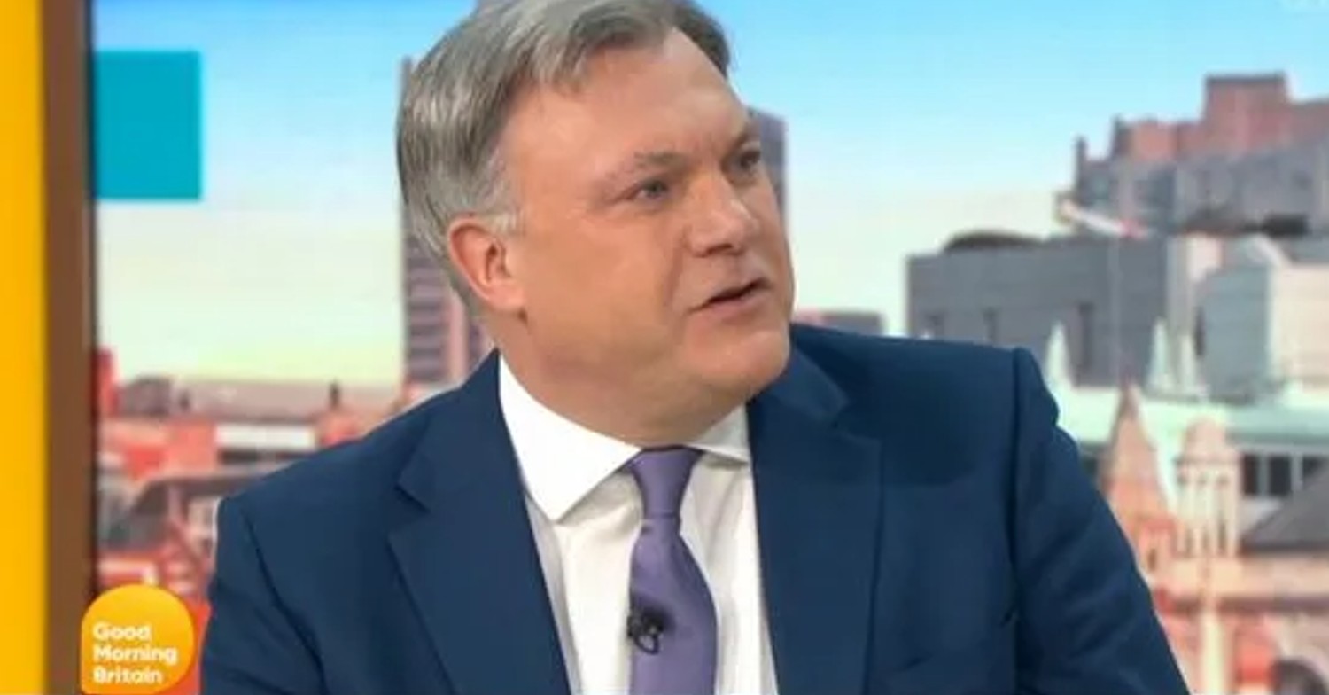 ed balls hosts good morning britain