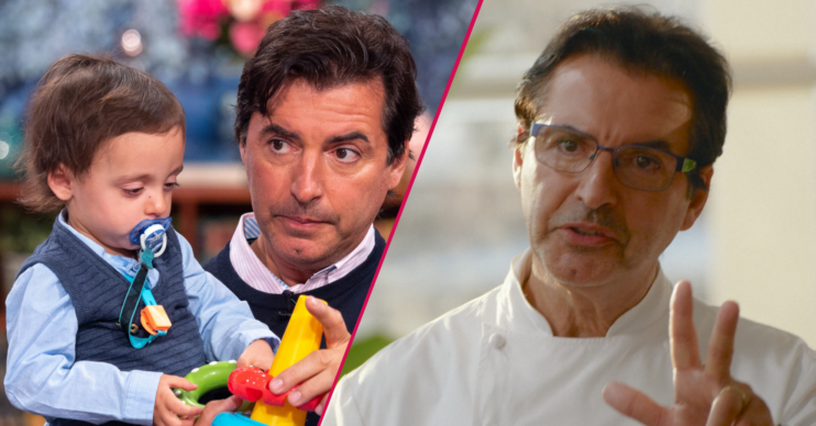 Jean-Christophe Novelli and his son