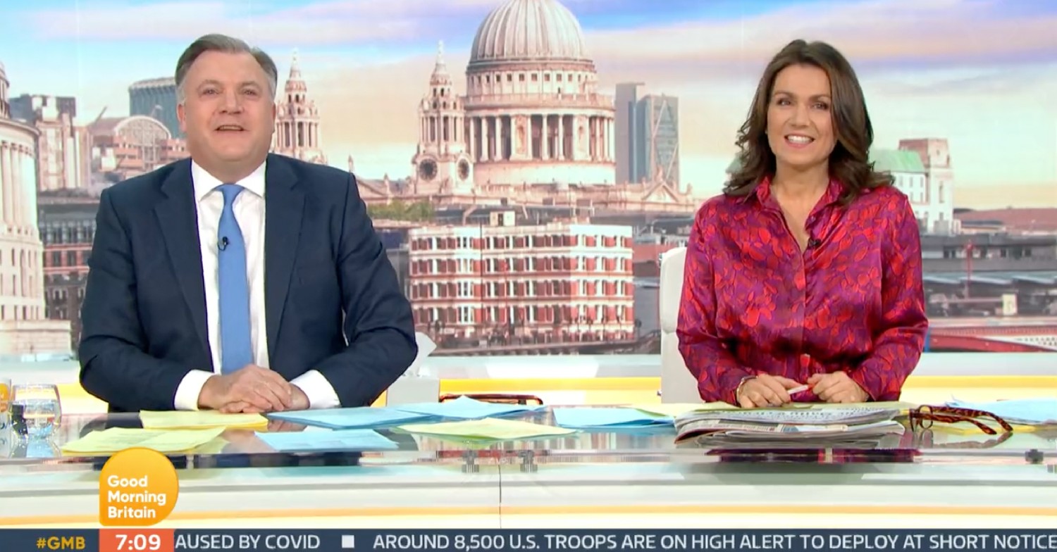 ed balls and susanna reid on good morning britain