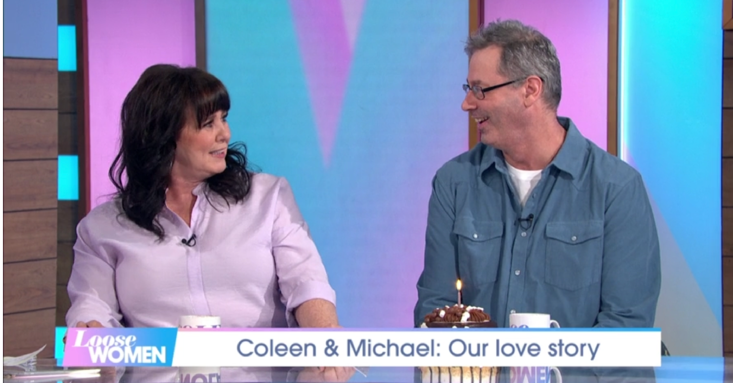 coleen nolan and new boyfriend michael loose women