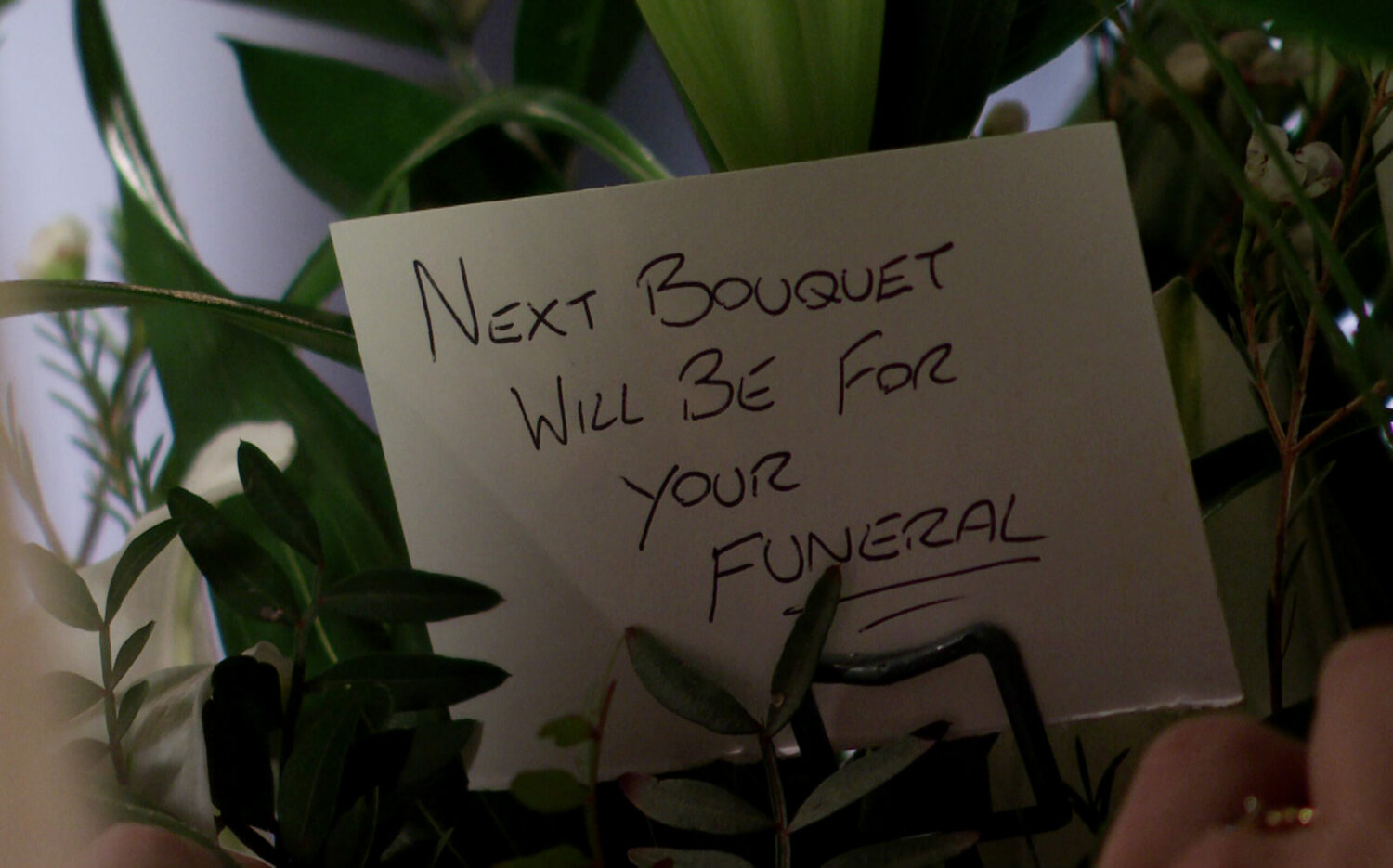 Coronation Street Wed 9 Feb Adam’s baffled when Sarah thanks him for the flowers