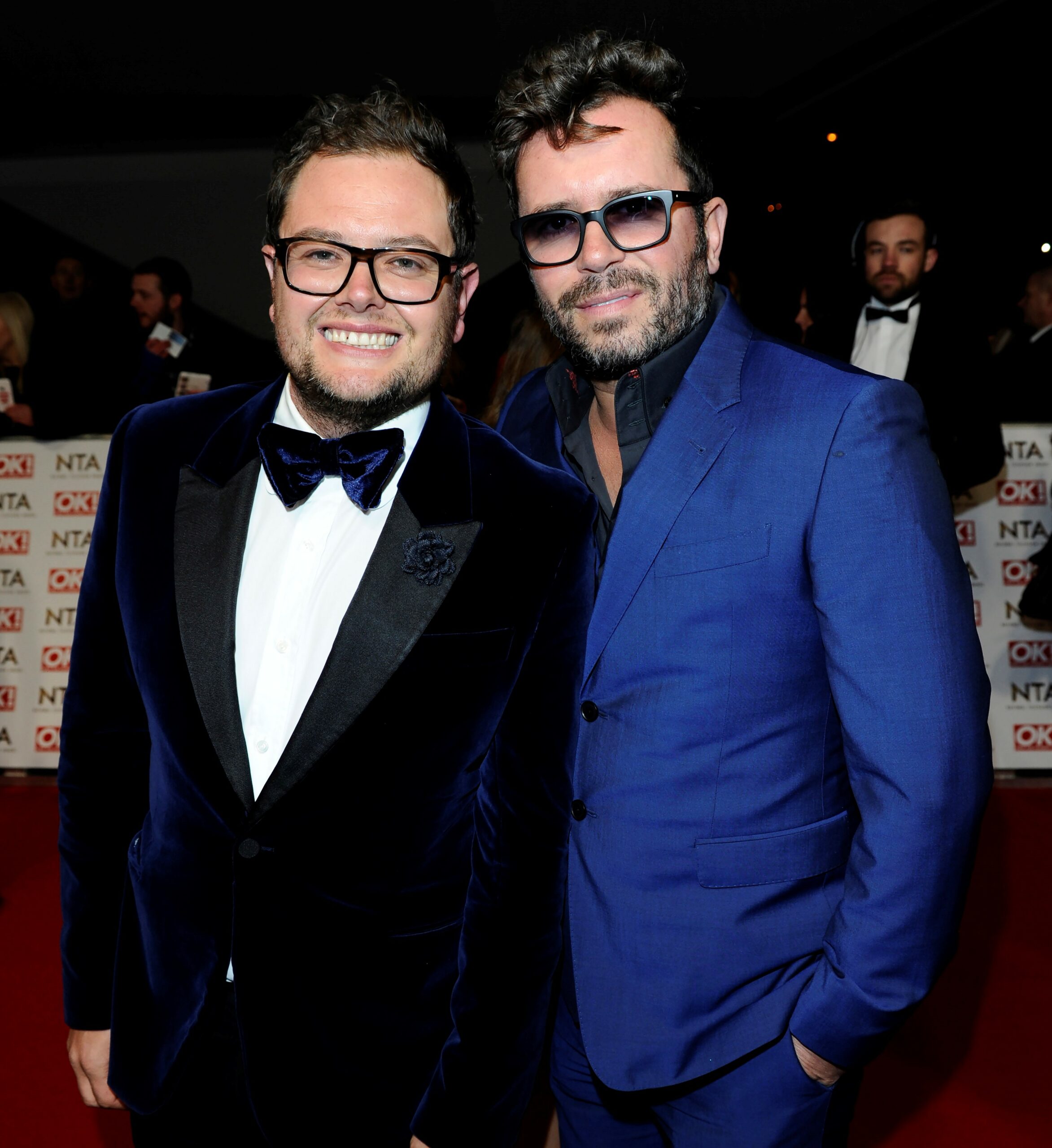 Alan Carr and husband Paul Drayton
