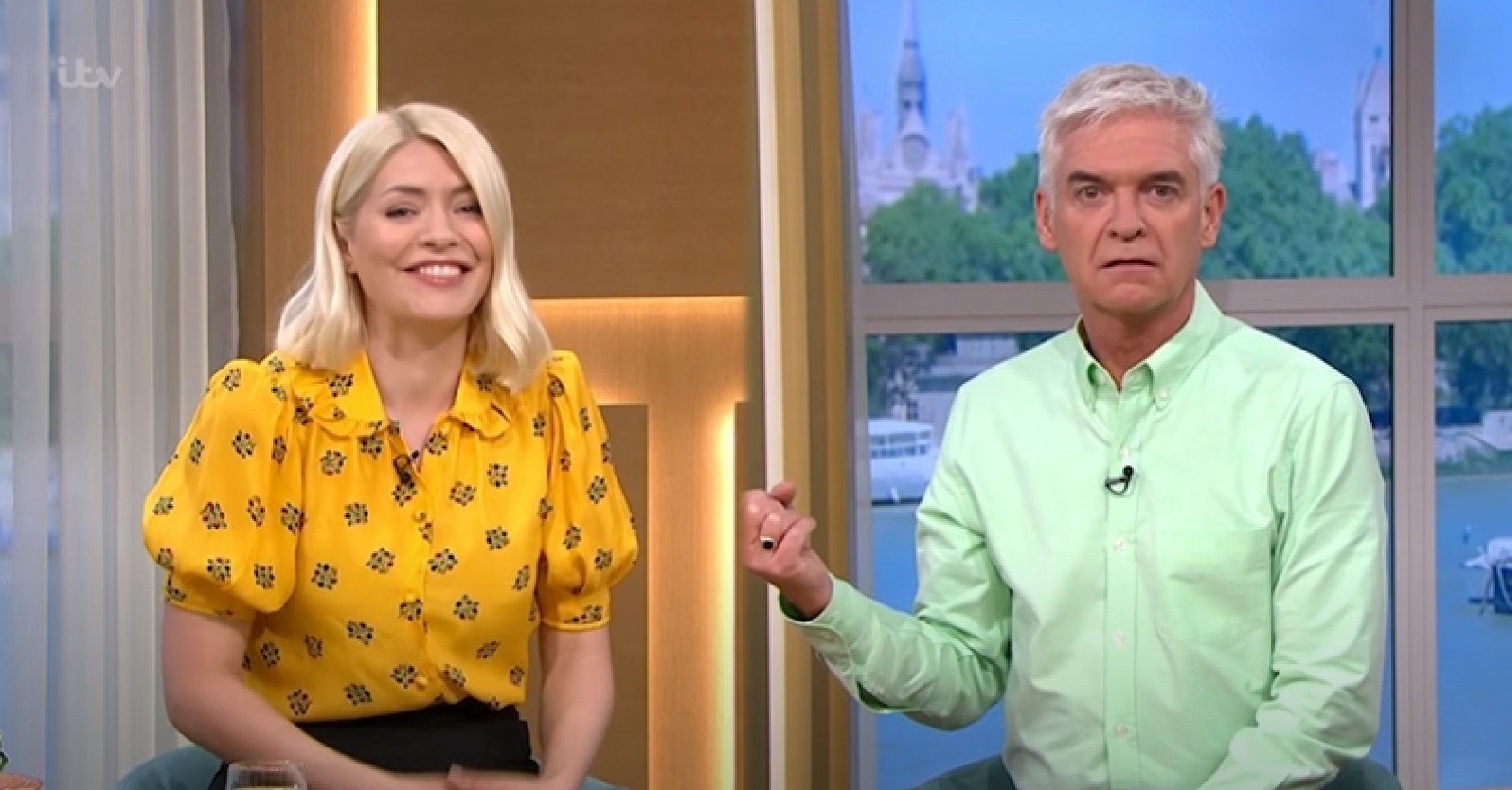 Holly Willoughby and Phillip Schofield on This Morning