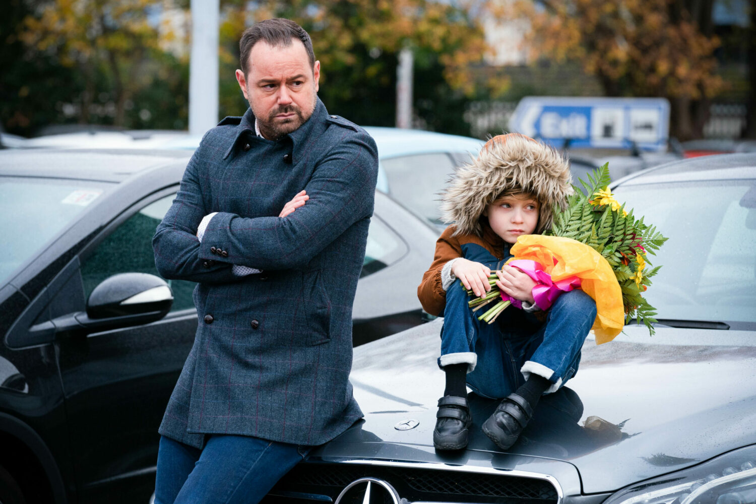 EastEnders Feb 8 Mick and Ollie return, Linda was a no show.