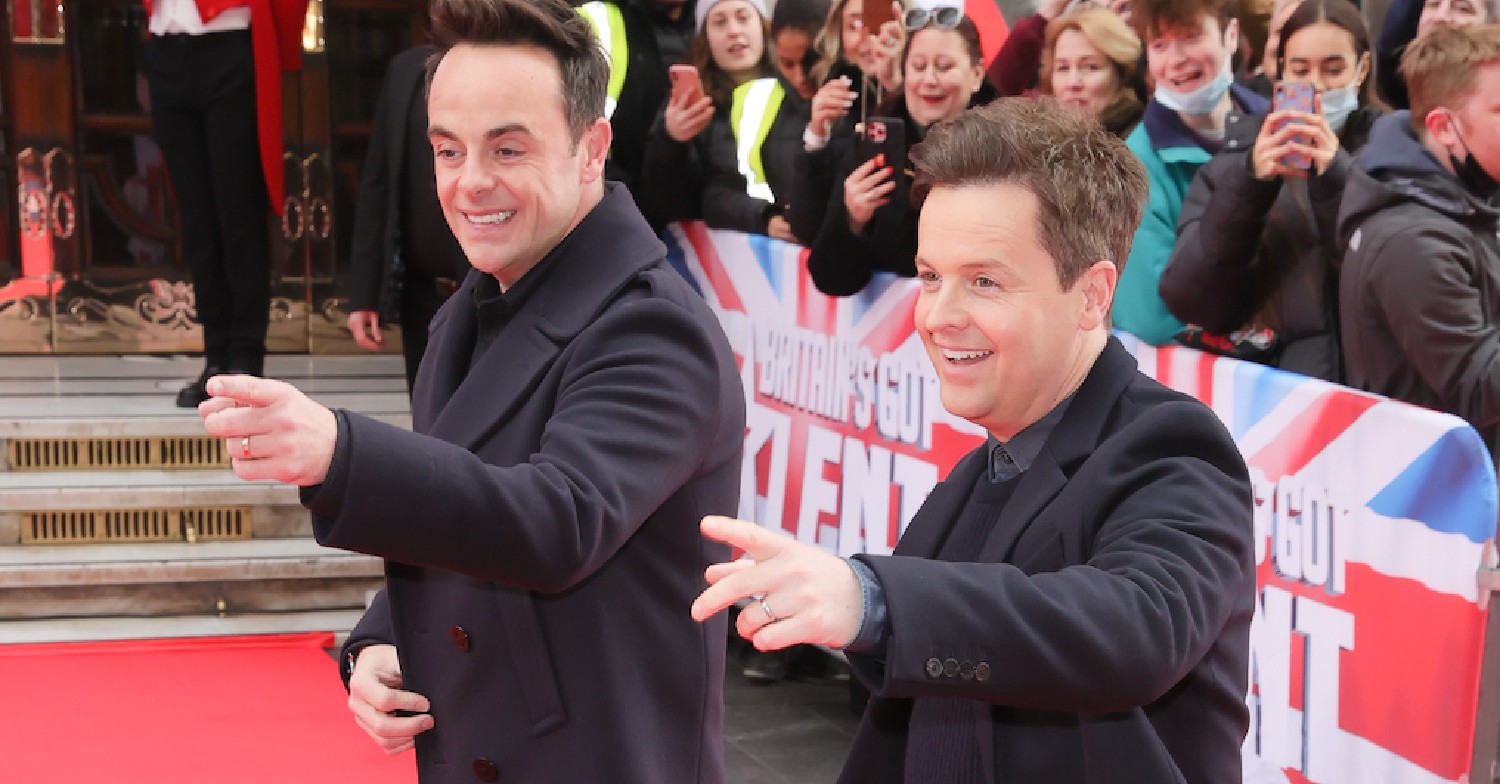 Ant and Dec Britain's Got Talent 2022