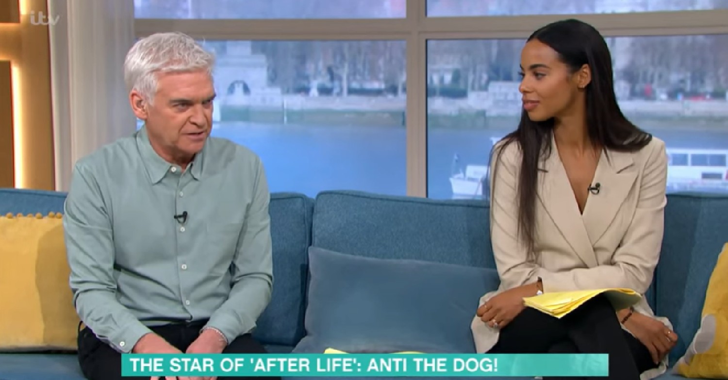 Phillip Schofield and Rochelle Humes on This Morning