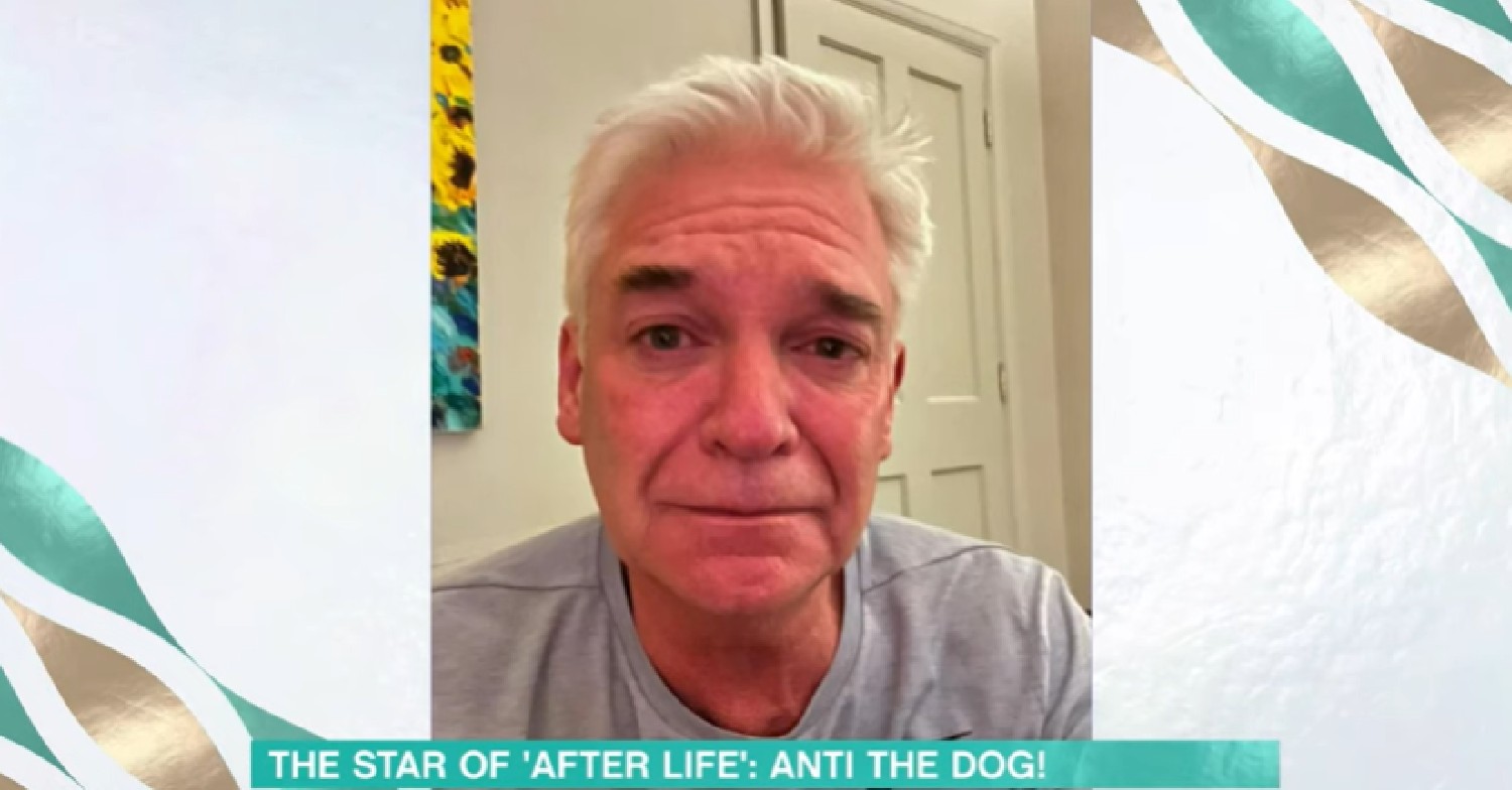 Phillip Schofield crying photo on This Morning