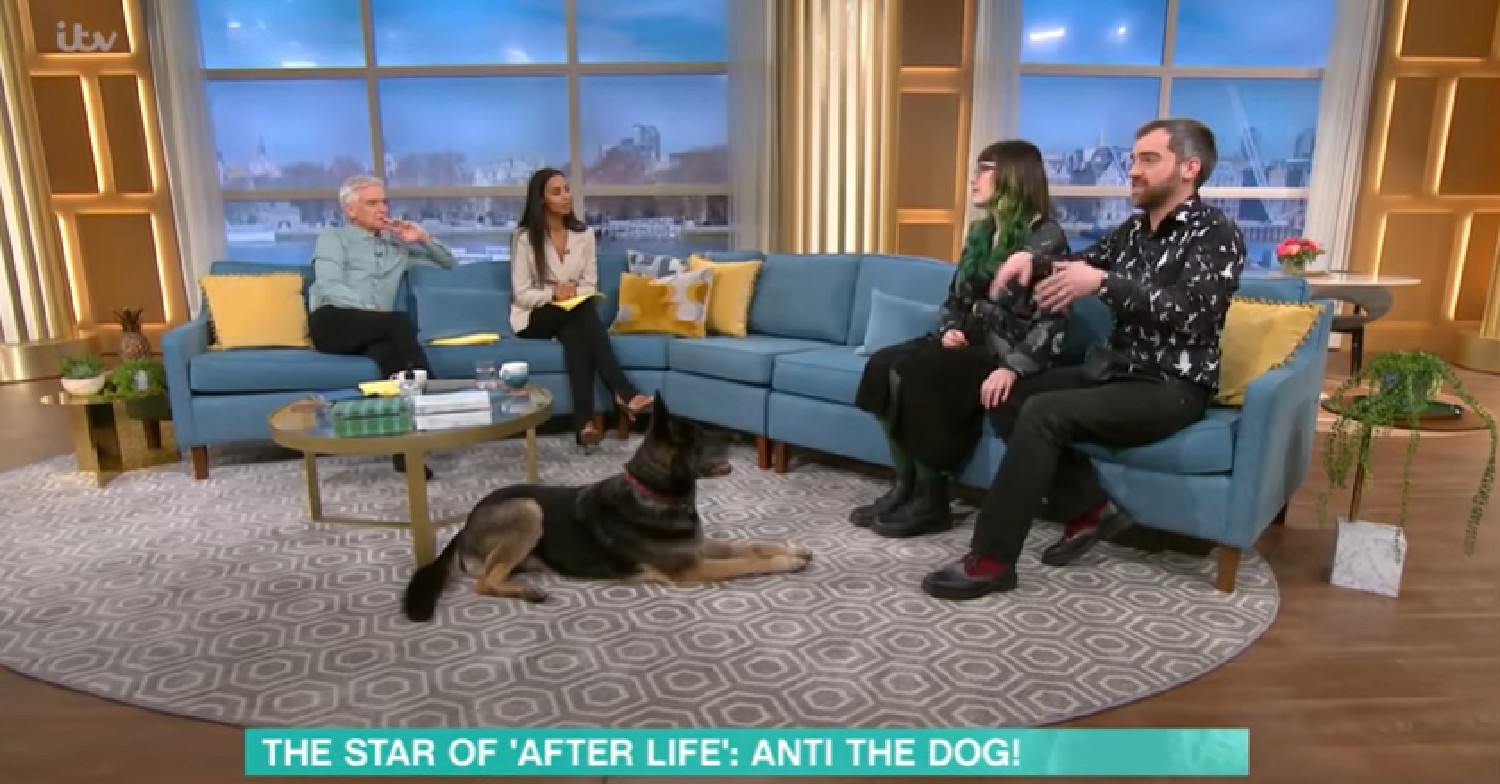 Phillip Schofield on This Morning during interview