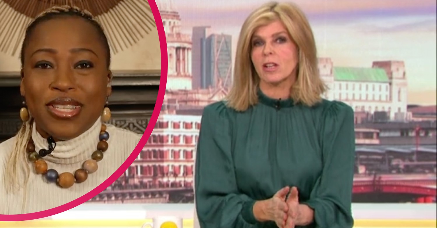 kate garraway dr shola on gmb today