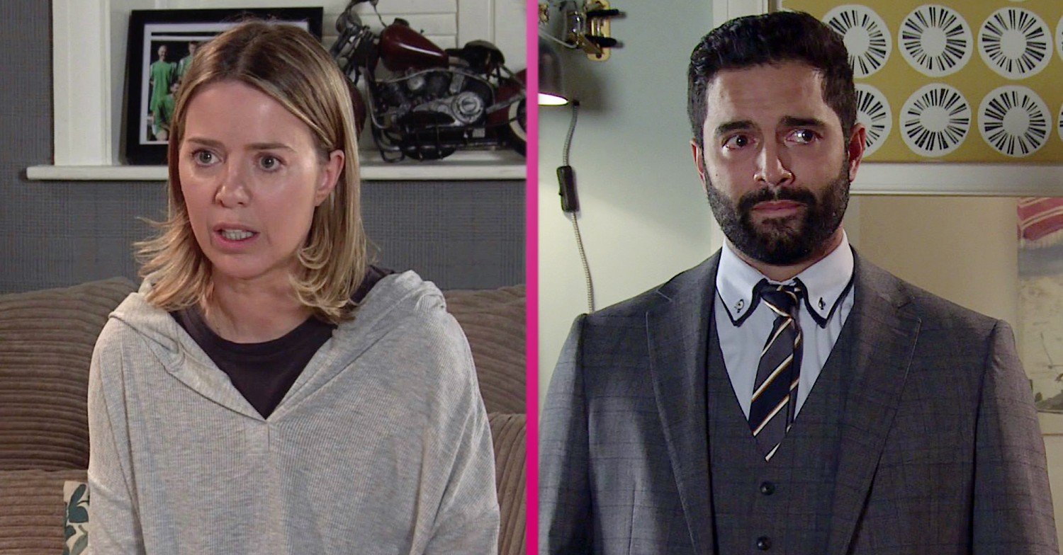 Abi is probably pregnant with Imran's baby (Credit: ITV)
