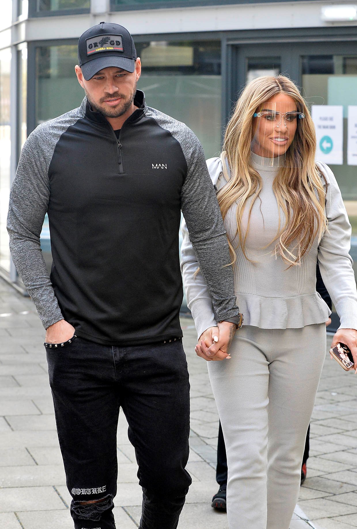 Carl Woods and Katie Price