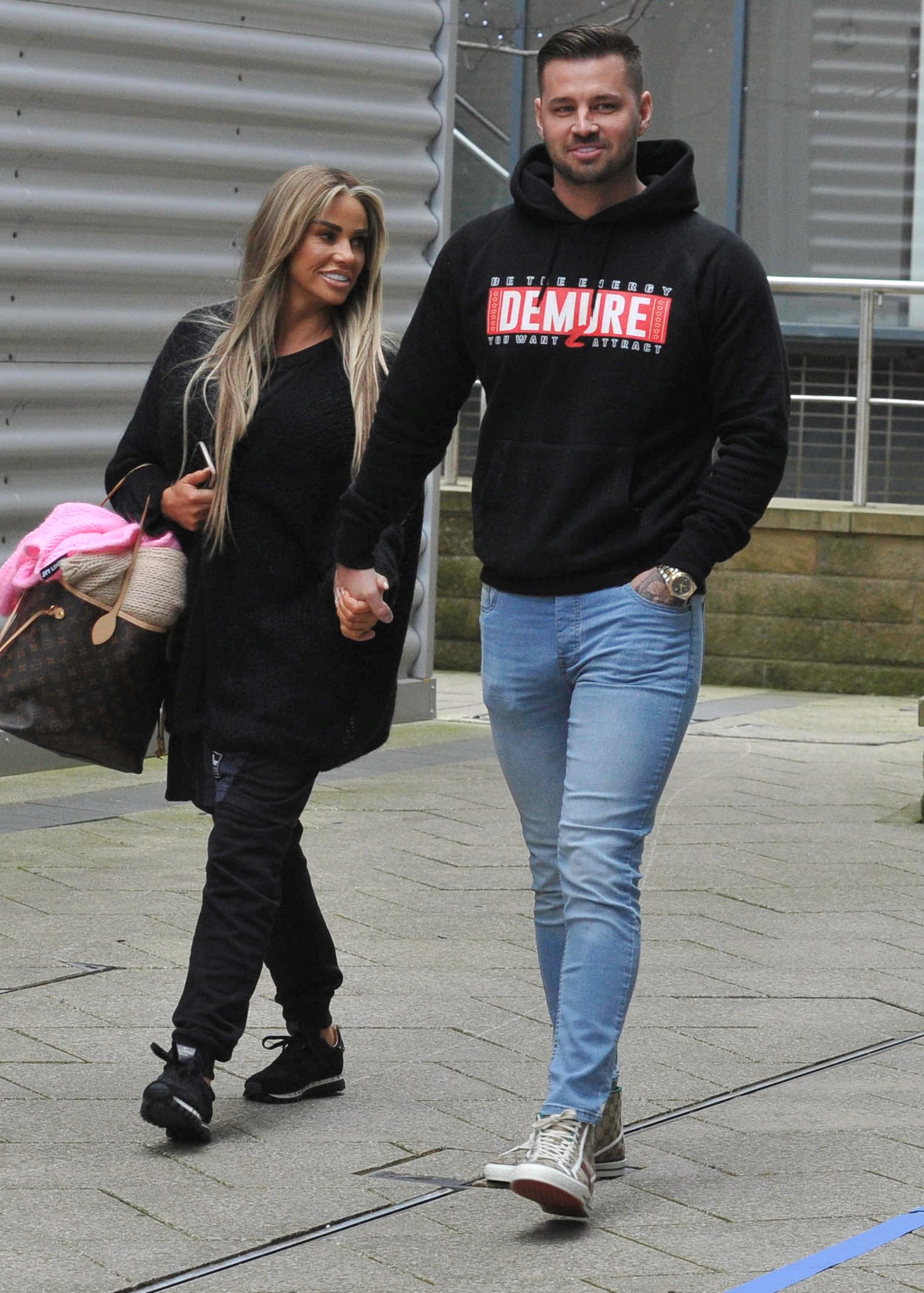 Carl Woods and Katie Price