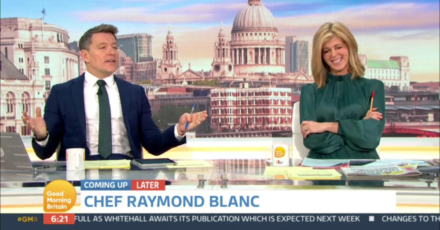 kate garraway and ben shephard on gmb today