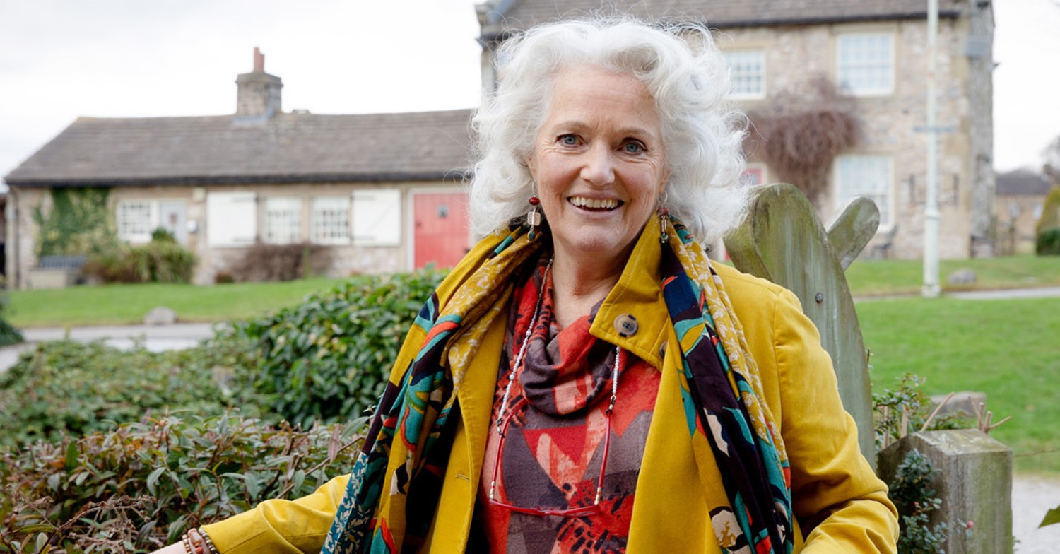 Louise Jameson will play Rhona's mum Mary in Emmerdale (Credit: ITV)