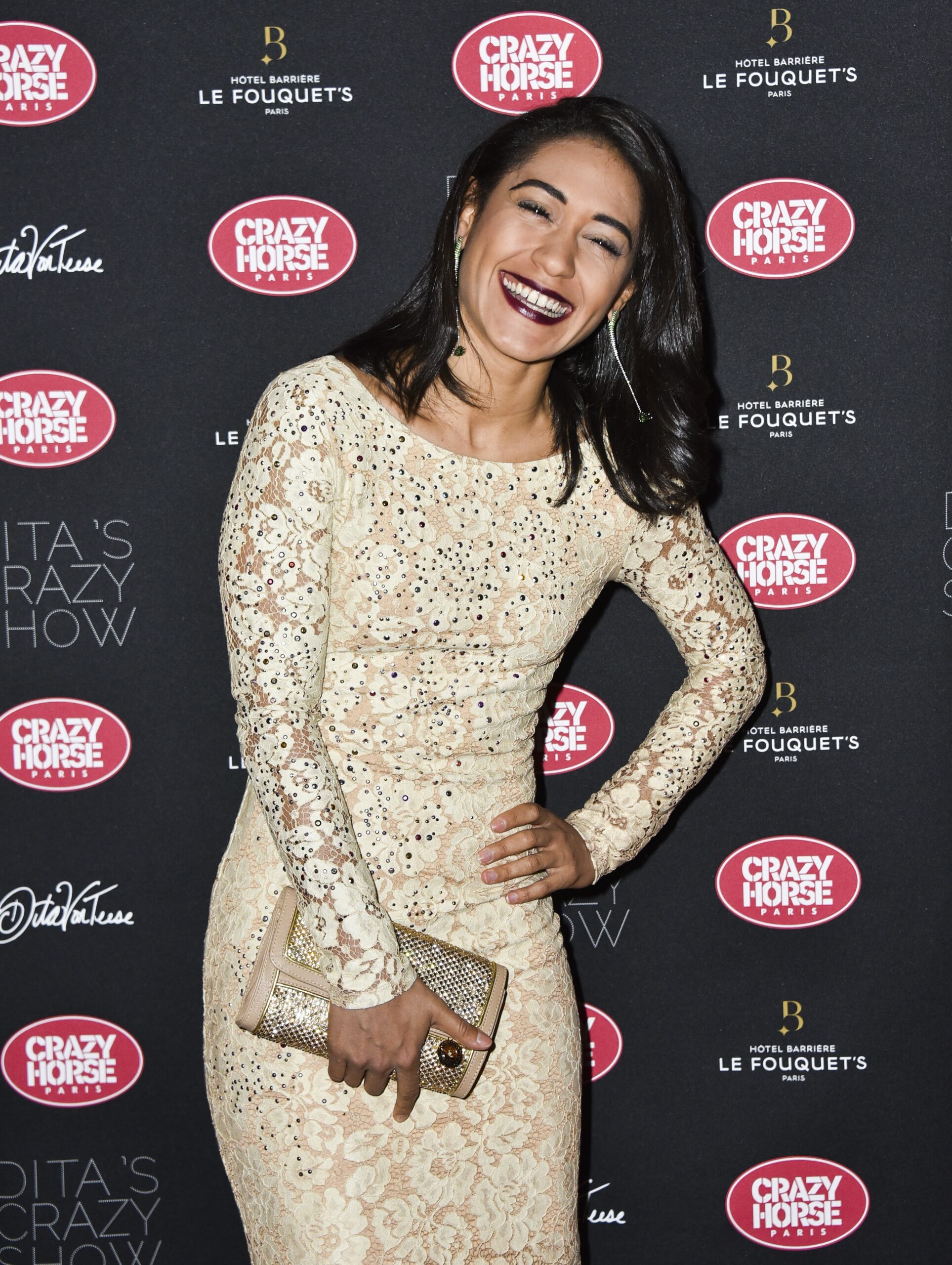 Josephine Jobert on the red carpet
