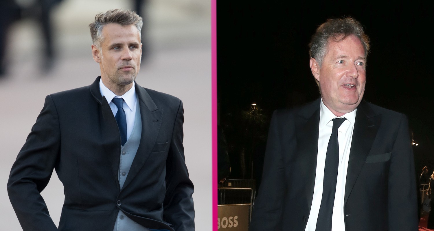 Piers Morgan launches Twitter tirade at “ultra-woke” presenter Richard Bacon . (Credit: SplashNews)