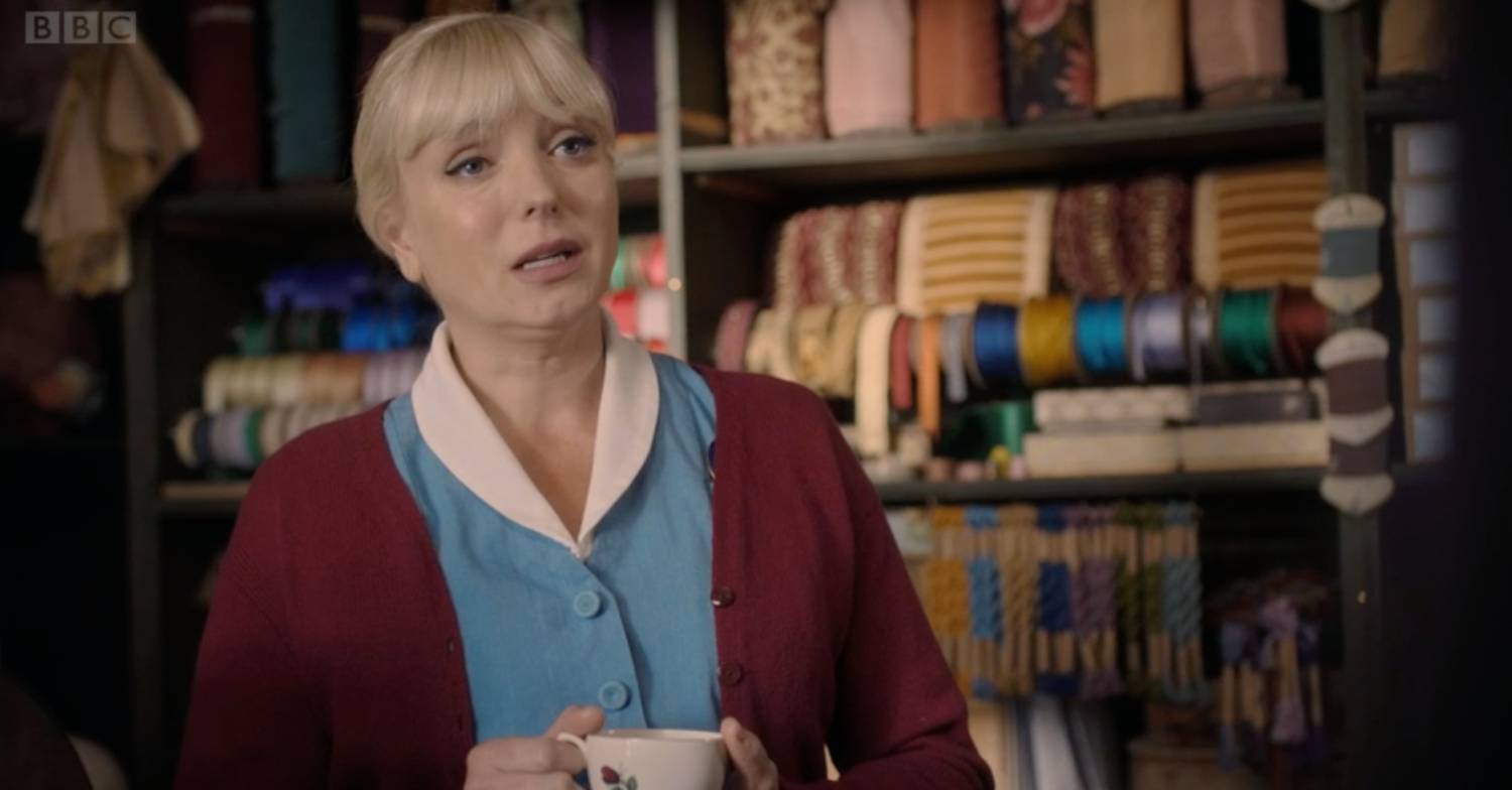 Some call the midwife scenes saw Helen George holding items in front of her to draw attention away from the actress being pregnant