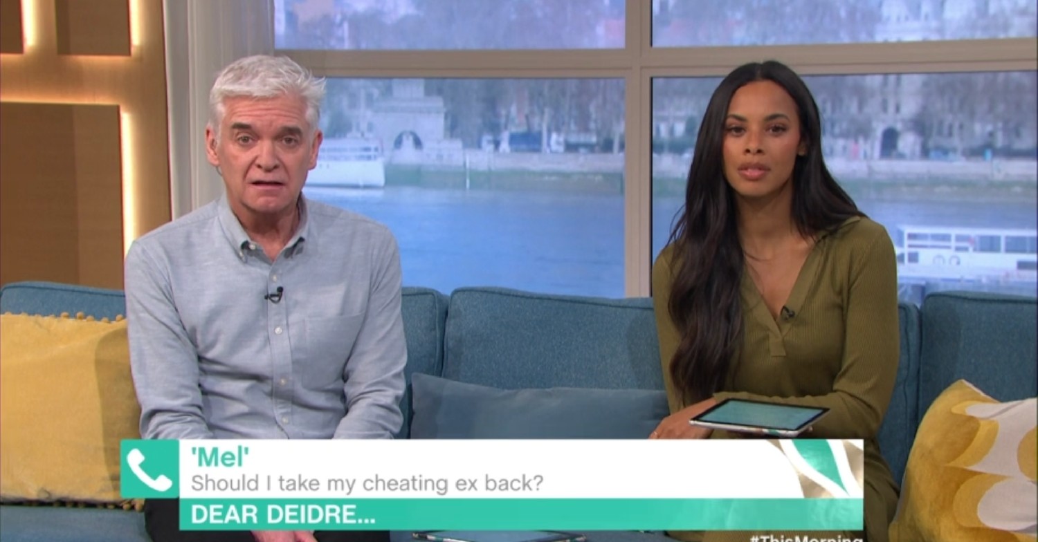 phillip schofield rochelle humes this morning today