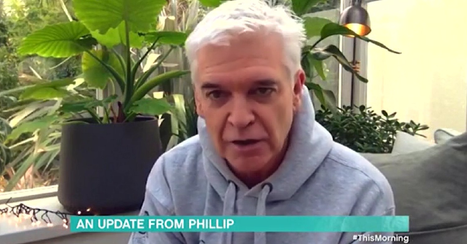 Phillip Schofield talks about Covid on This Morning