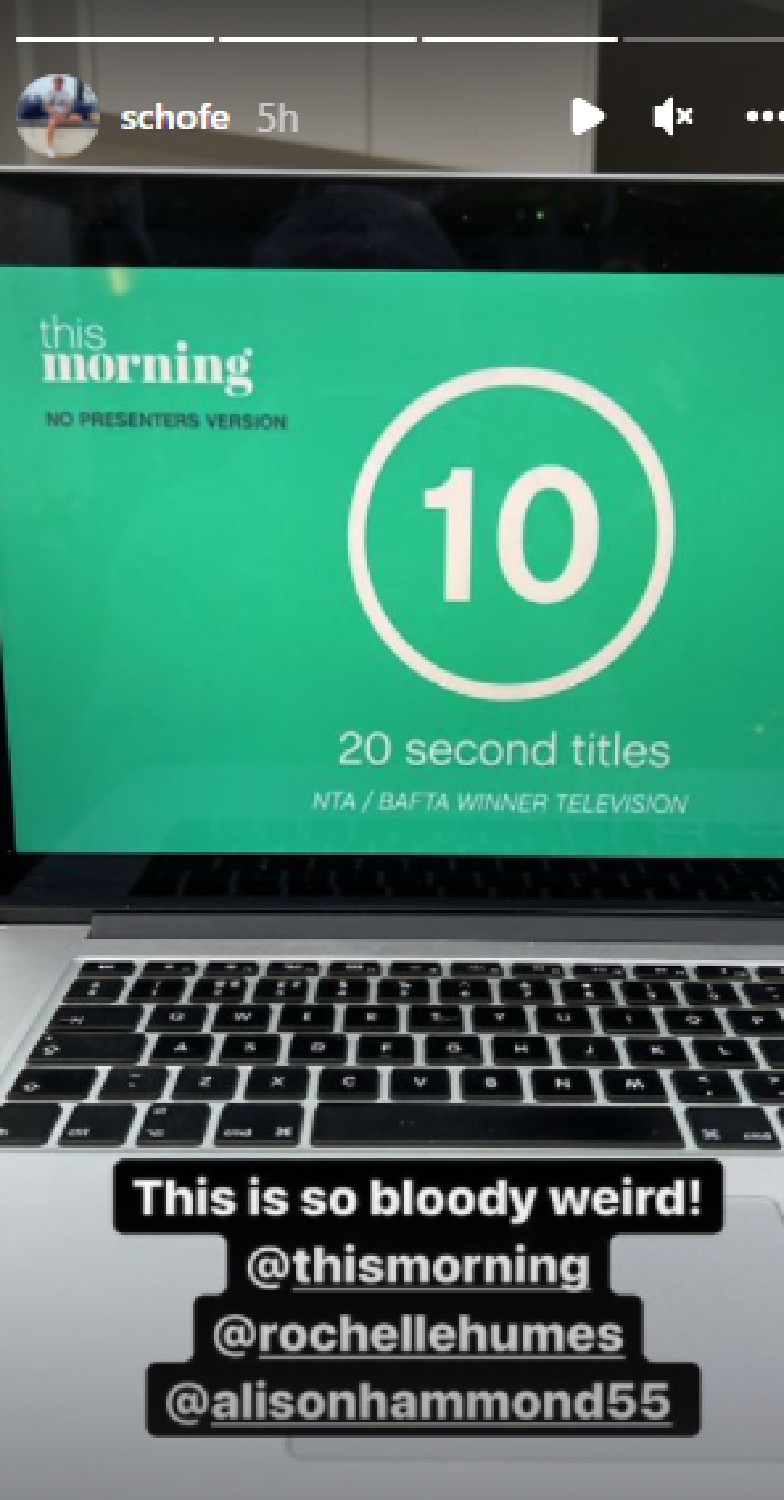 Phillip Schofield on This Morning