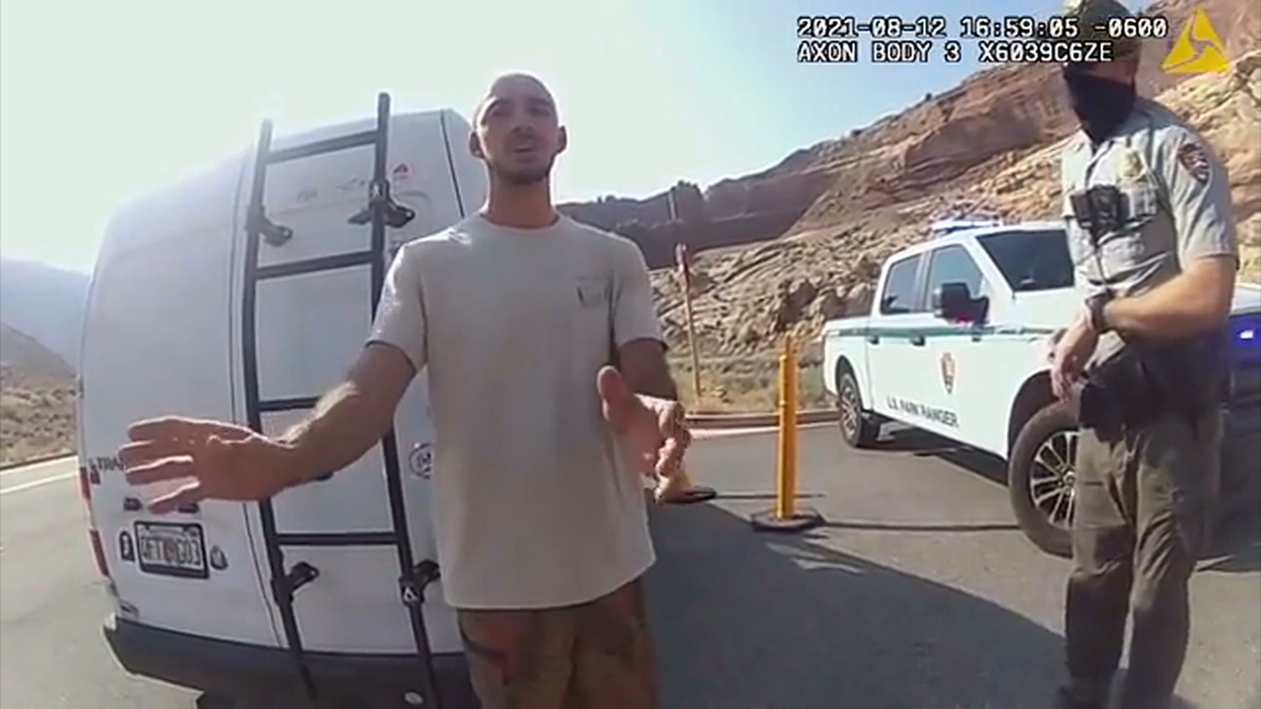 Gabby Petito and her fiancé Brian Laundrie