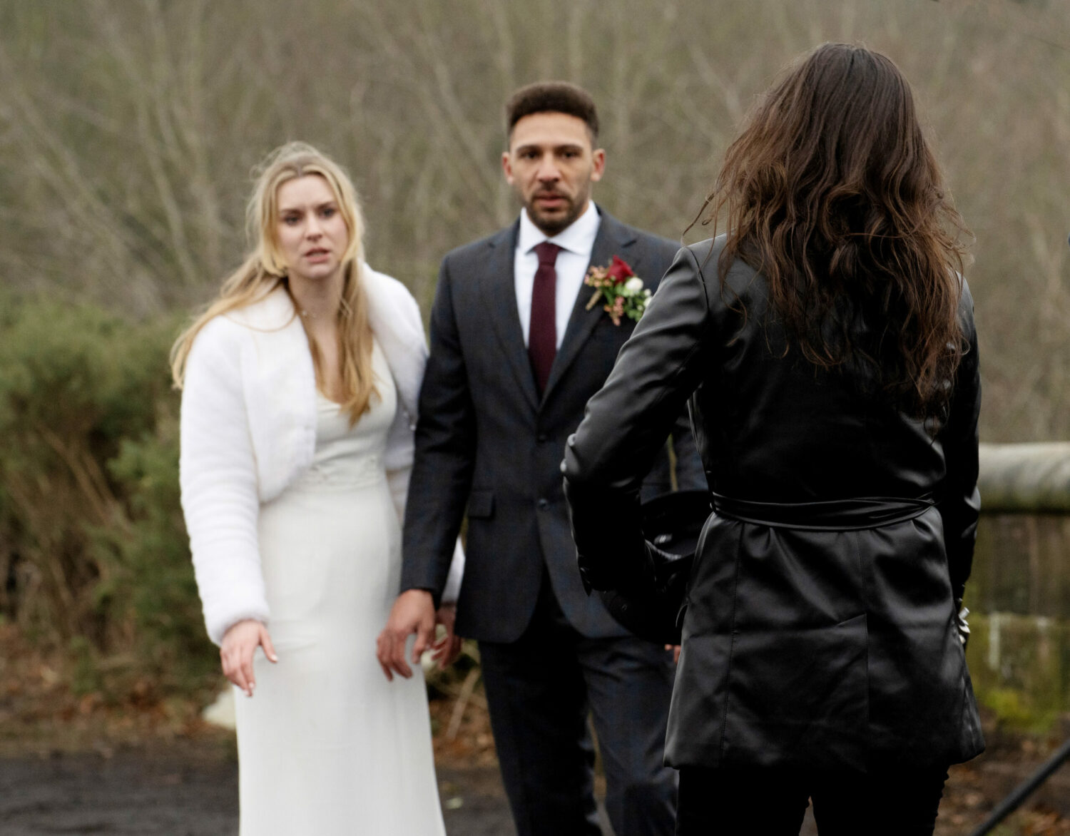 Emmerdale Feb 15 Dawn and Billy are held captive by Meena