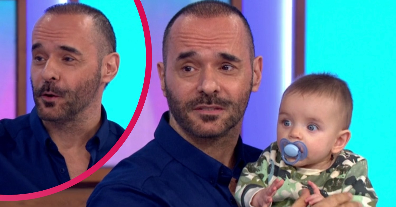 Michael Greco brings son to Loose Women