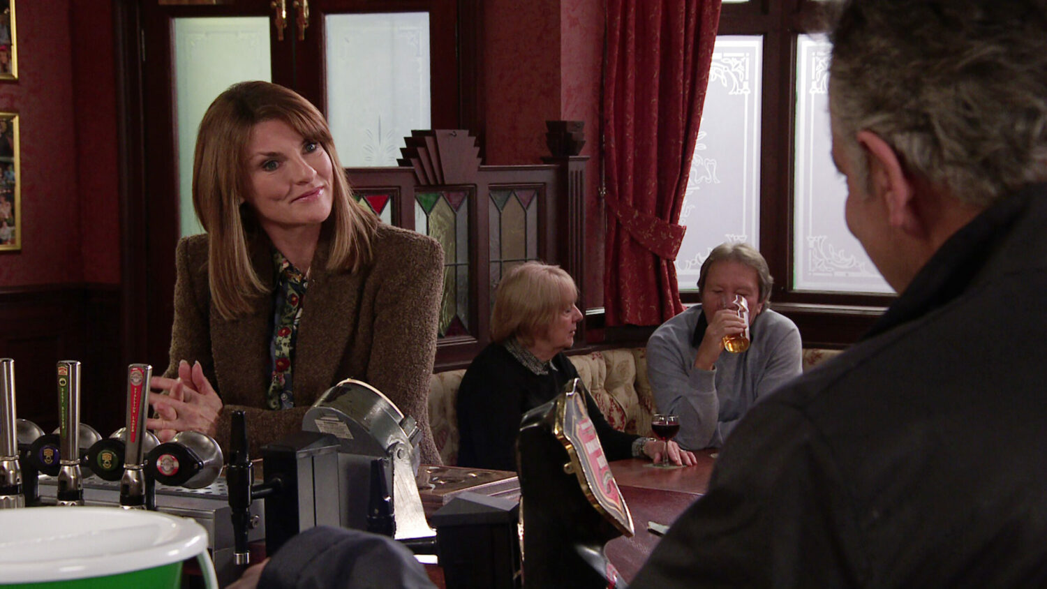 Coronation Street Feb 18 Linda is shocked to find out about Joseph going missing from Dev