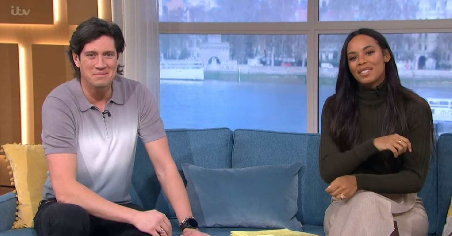 Vernon Kay replaces Phillip Schofield on This Morning today