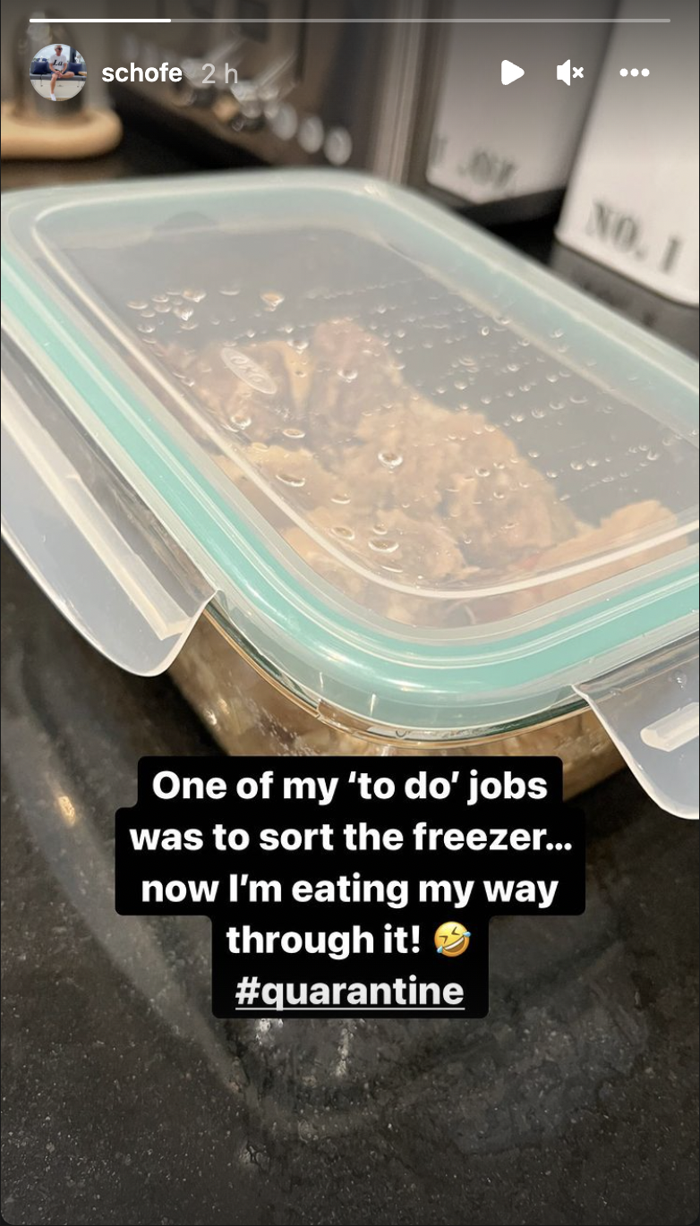 Phillip Schofield instagram story as he deals with covid