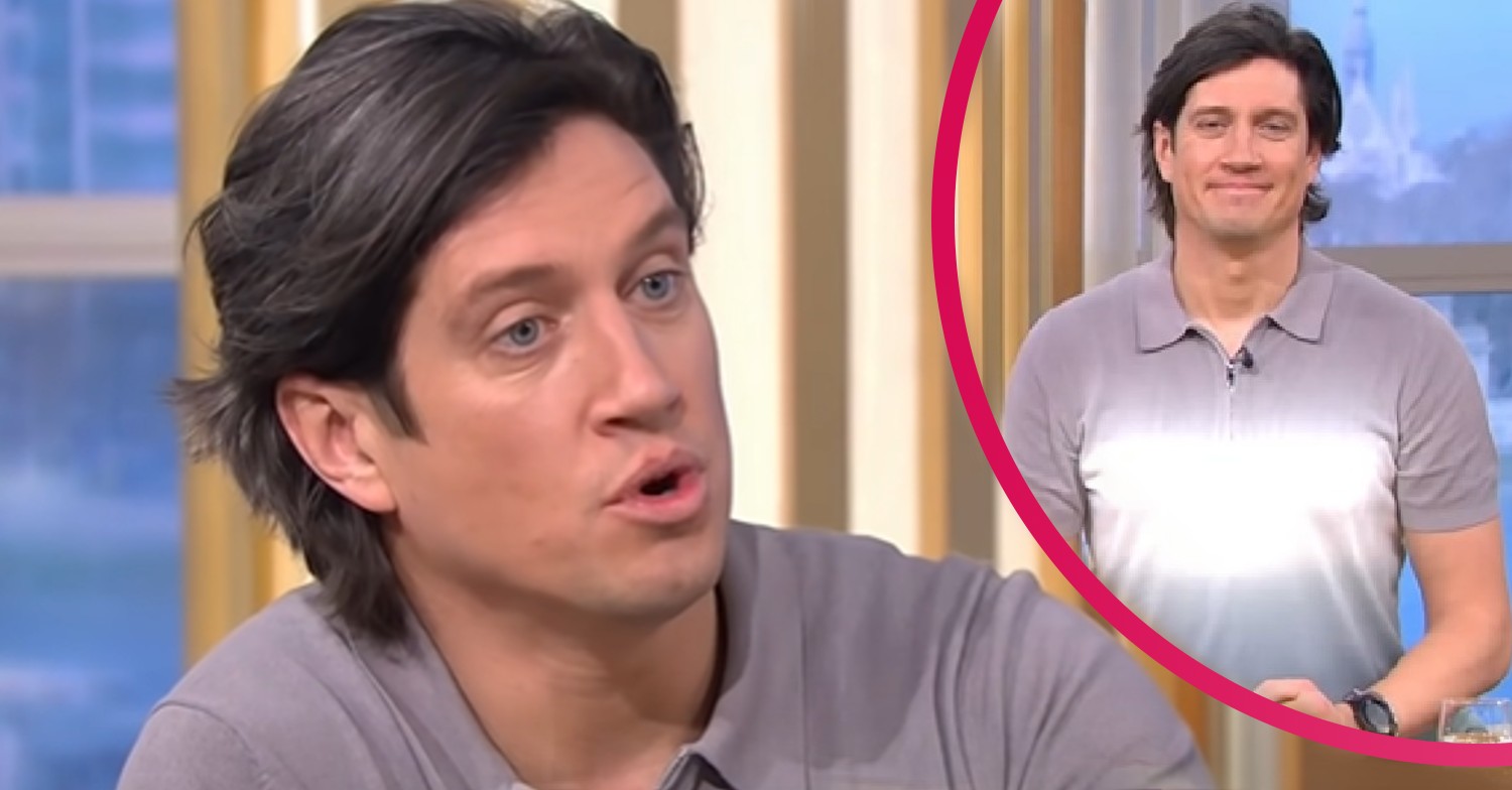 Vernon Kay hosts This Morning today