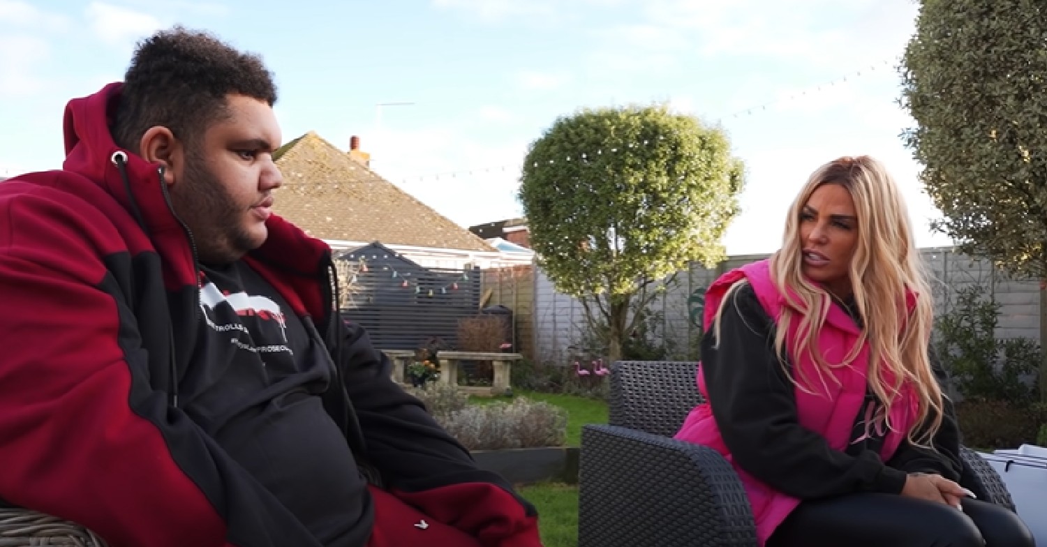 Mucky Mansion star Katie Price and son Harvey