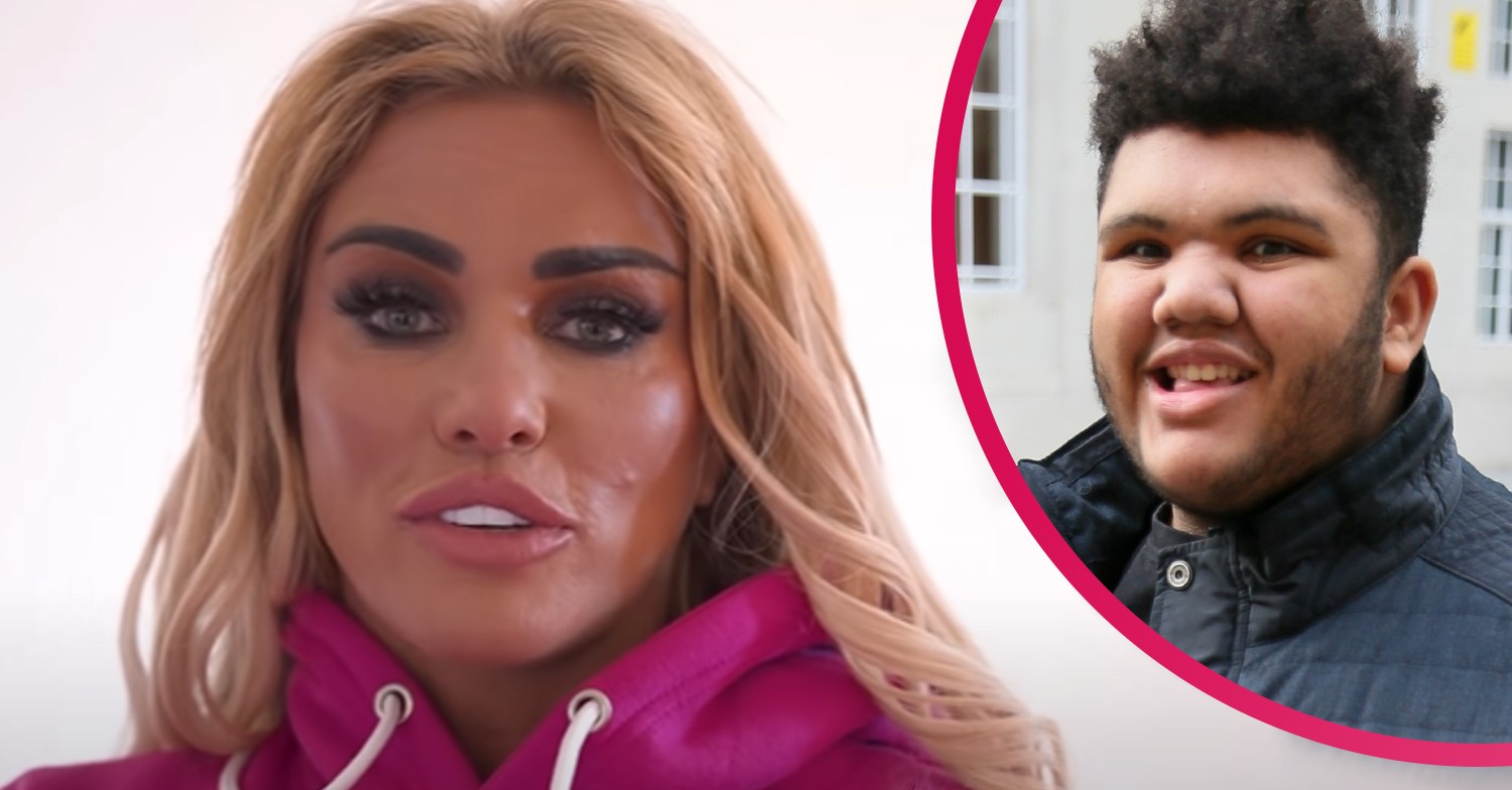 Mucky Mansion star Katie Price with son Harvey