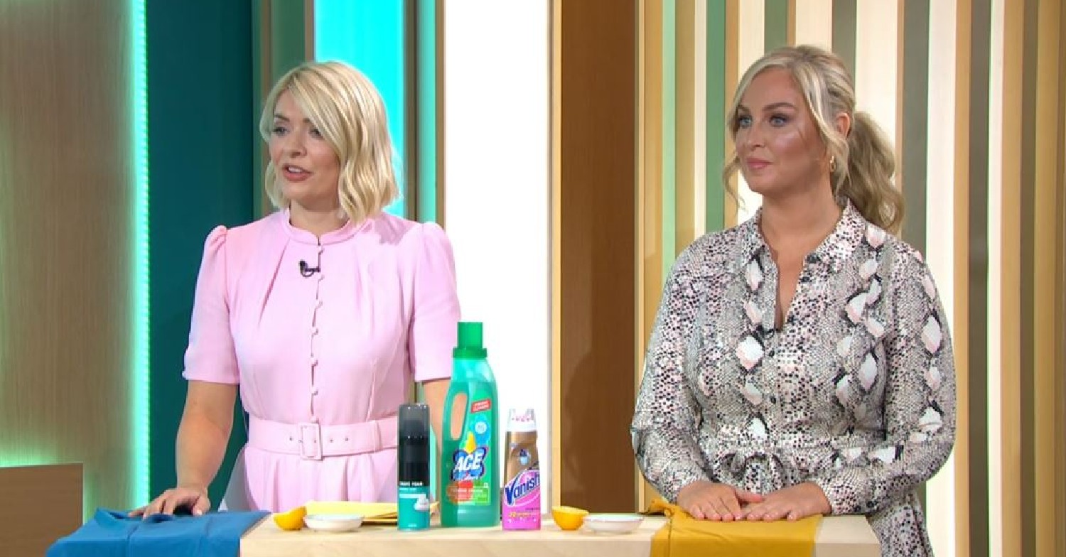 Holly willoughby and josie gibson host This Morning