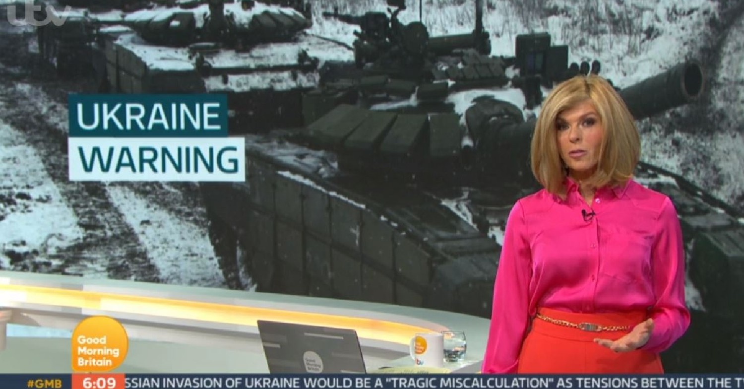 Kate Garraway wows in pink shirt on GMB
