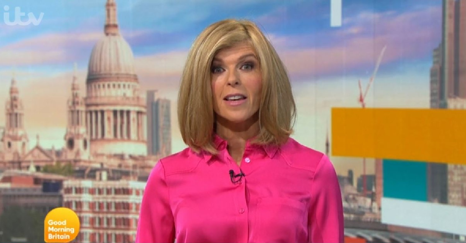 Kate Garraway wows in pink shirt on GMB