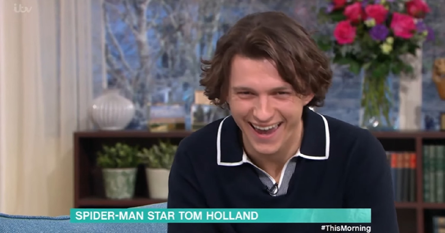 Tom Holland laughs over Josie on This Morning