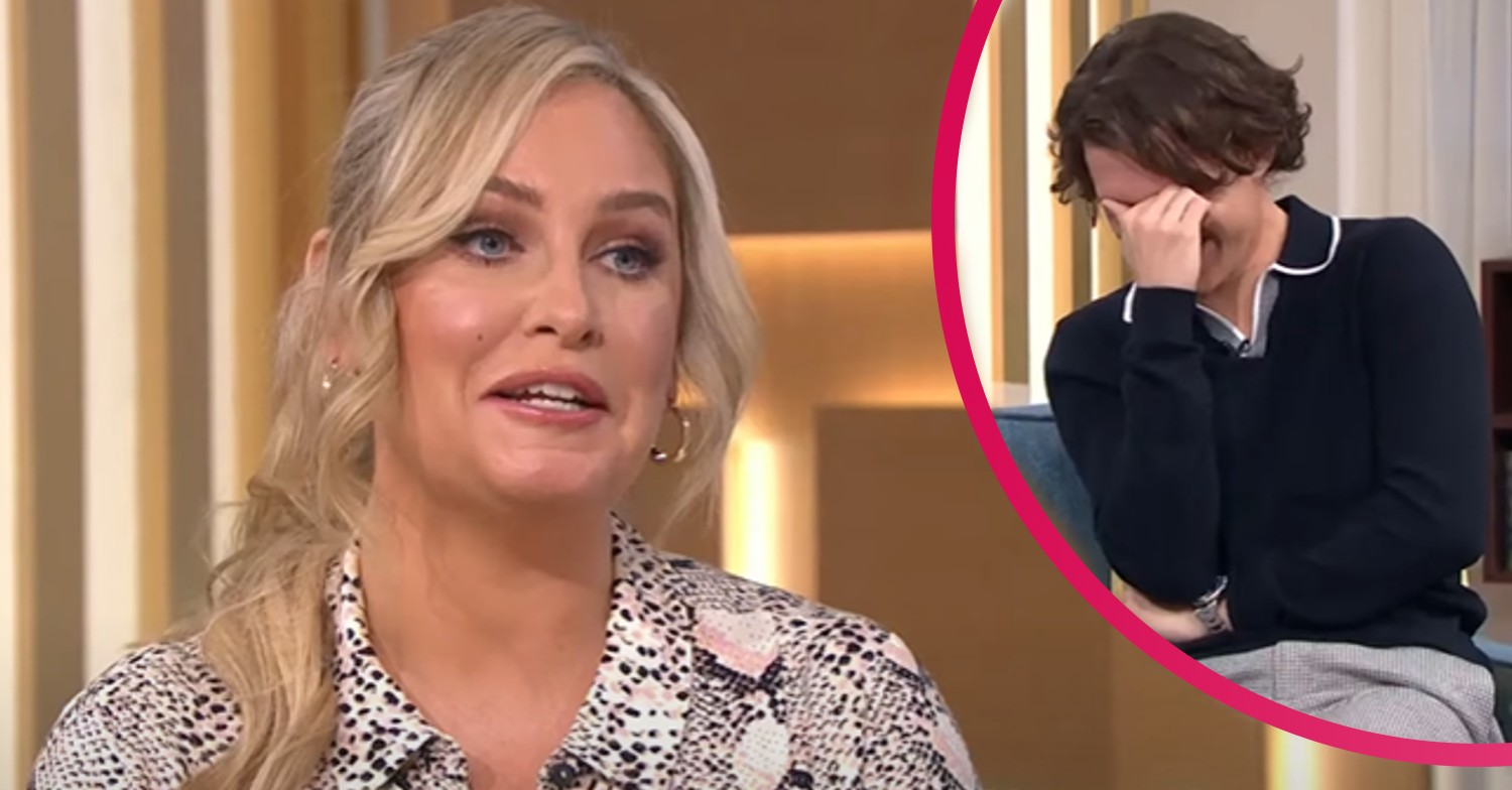 Josie Gibson and Tom Holland on This Morning