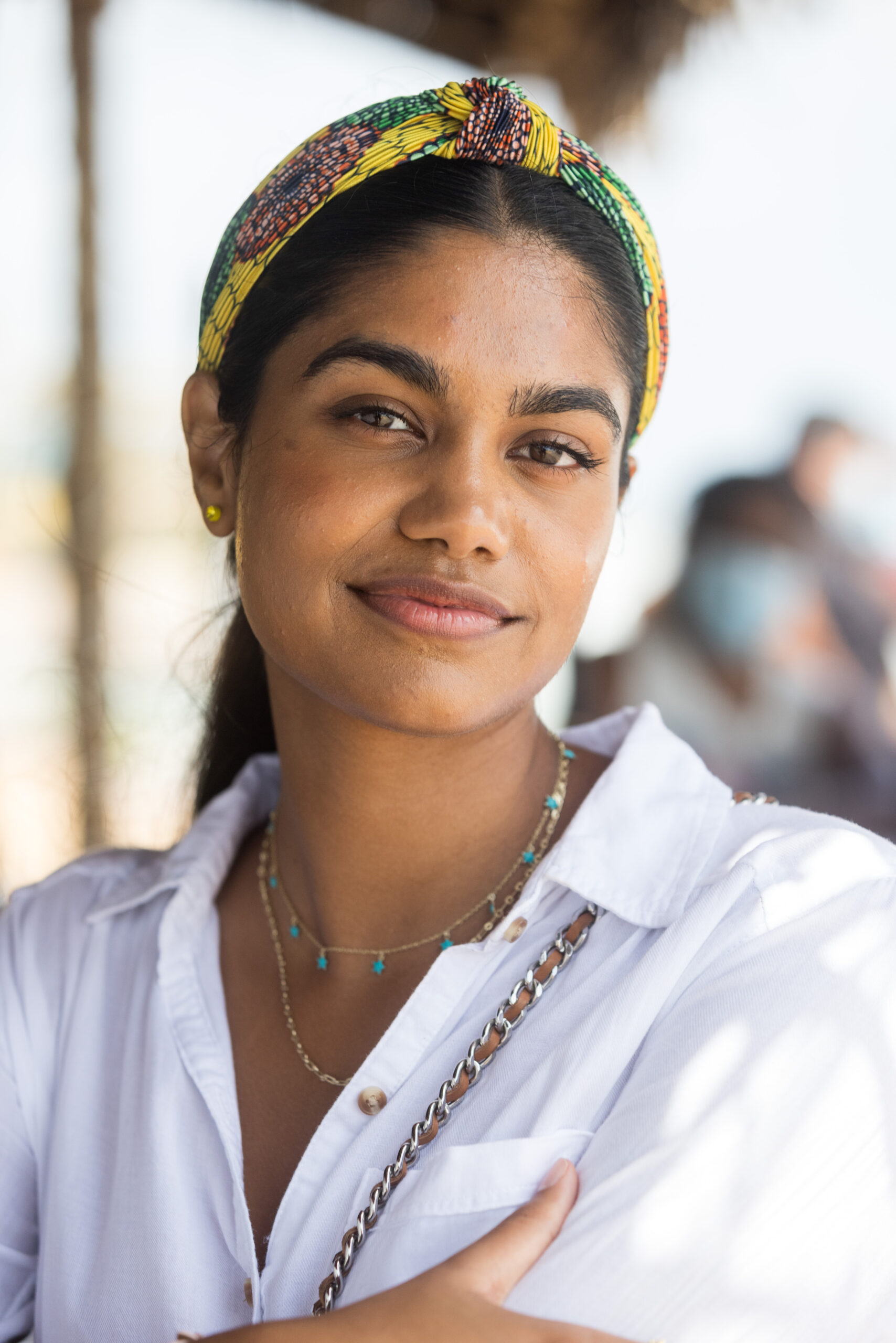 Rebecca Ablack as Dr Nikita Sharma in The Good Karma Hospital on ITV