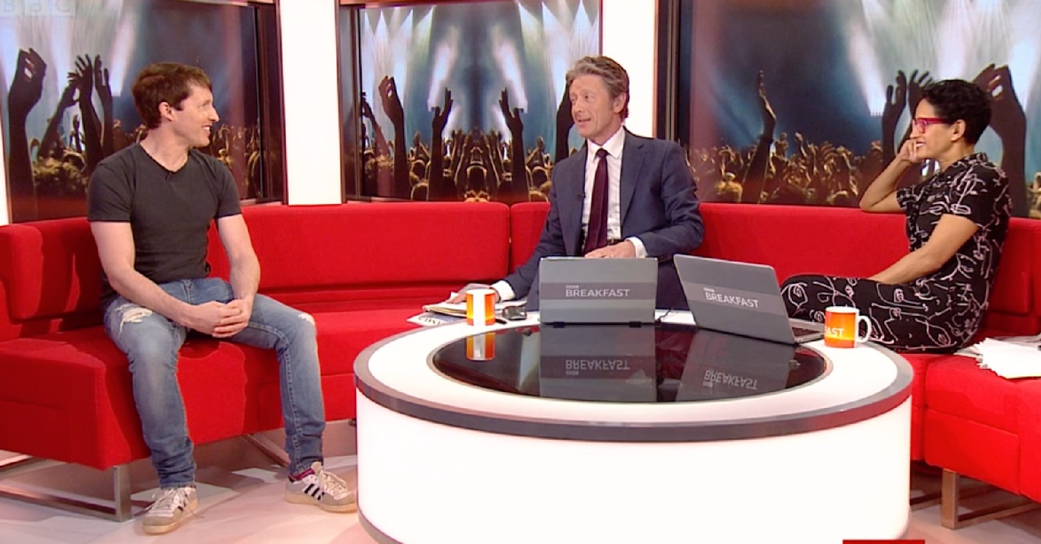 BBC Breakfast presenters Naga Munchetty and Charlie Stayt