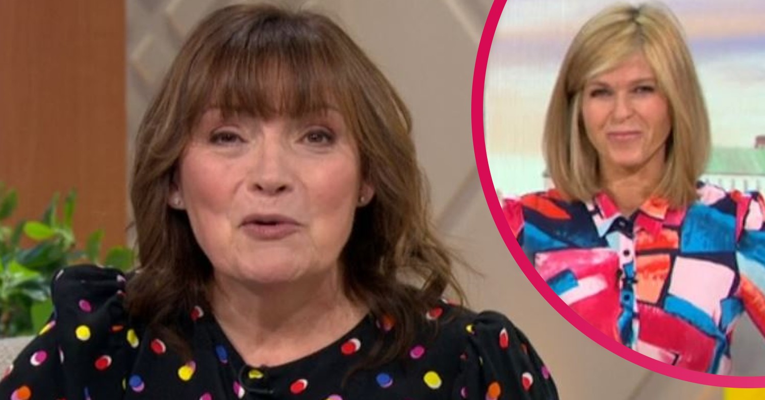 Lorraine Kelly and Kate Garraway today