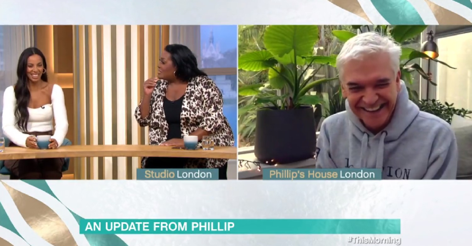 Phillip Schofield talks about Dancing On Ice on This Morning
