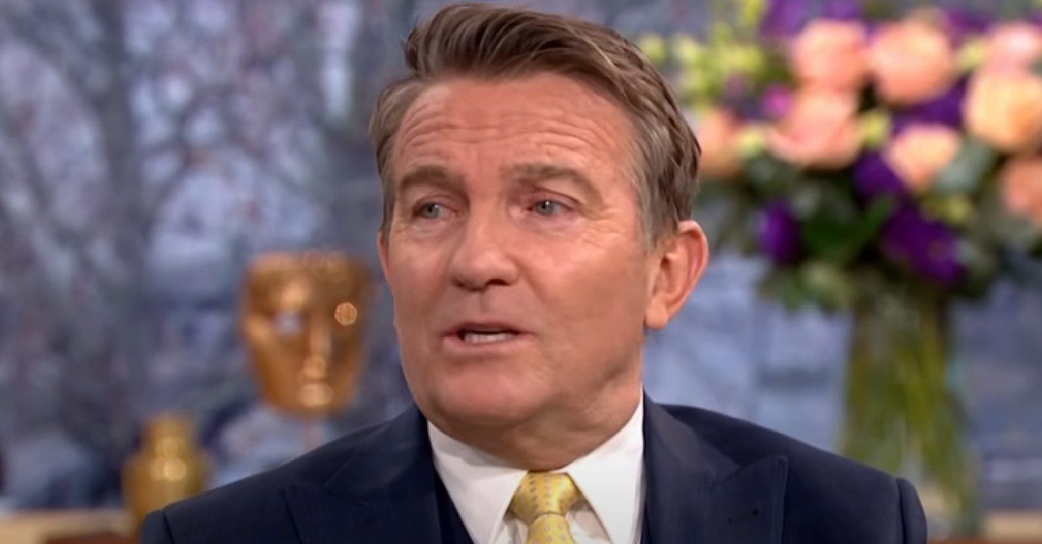 Bradley Walsh speaking on This Morning